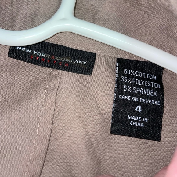 Cute size 4 Tan Top. MUST BE BUNDLED - Picture 3 of 7